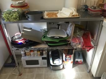 Kitchen Rack/Shelving 1
