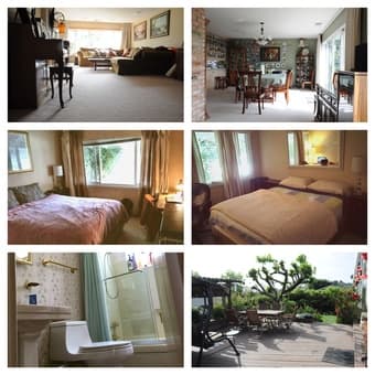 Lovely bedrooms with beautiful gardon 1