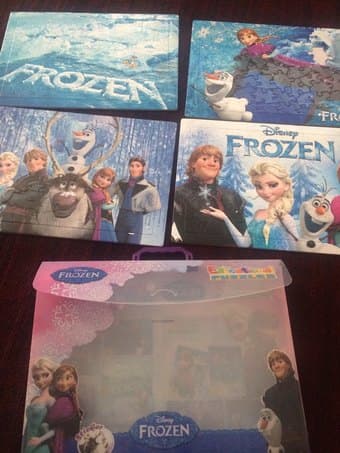 'Frozen' 60-80 4 puzzles 1