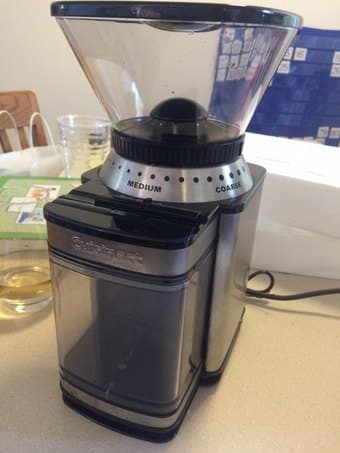 Cuisinart automatic coffee brinder 3
