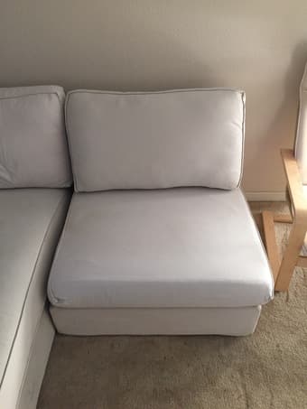 Ikea couch (Kivik Chaise + One-seat section) 2