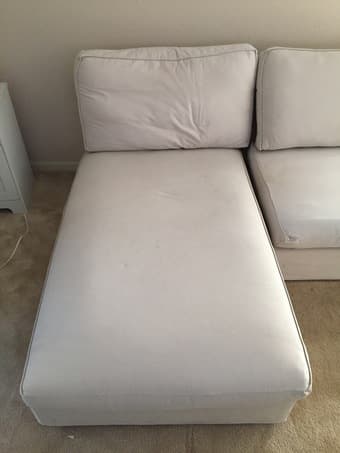 Ikea couch (Kivik Chaise + One-seat section) 3