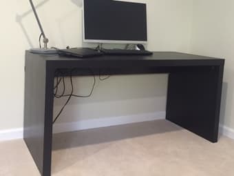 IKEA Desk / Coffee Table / Shelving Unit - 90$ for all 3 2