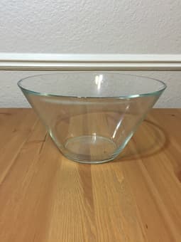 Large Glass Bowl - $3 1