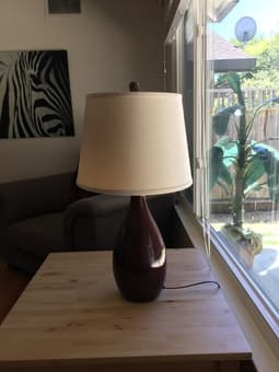 Table lamp for sale - $25 2