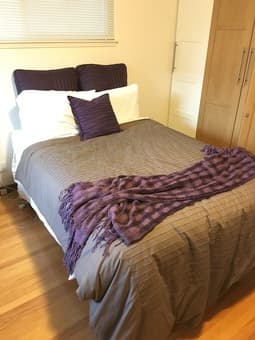 Full XL mattress, box spring and metal bed frame - for sale - $350 1