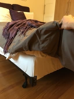 Full XL mattress, box spring and metal bed frame - for sale - $350 2
