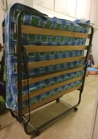 luxury folding twin-size bed $50 1