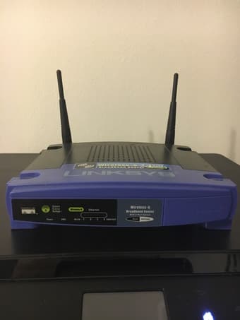 Linksys WRT54GL WiFi Wireless-G Broadband Router ($10) 1