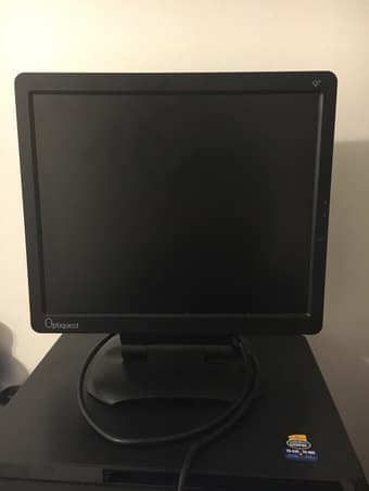Veiwsonic Optiquest Q7 Model VS10807 17" LCD Monitor ($5) 1