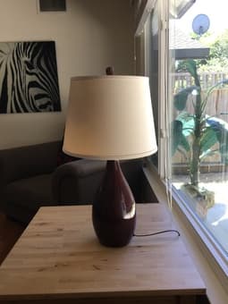 Table lamp for sale - $25 2