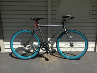 Custom bike with u lock $200 OBO 1