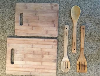 Like New Kitchen Items (Dining Set, Cutlery & Utensils, Cooking Pans) 3