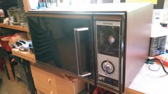 Large Toshiba microwave for $50 1