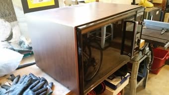 Large Toshiba microwave for $50 3