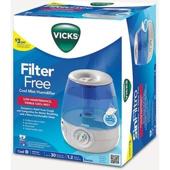 Vicks Filter Free Humidifier $20 (more than 50% off) 2