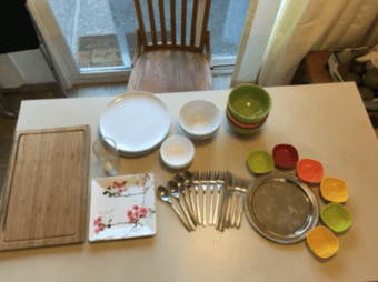 Full 28-piece kitchen set -- ONLY $25! 1