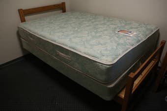 Queen mattress and box spring - $30 2