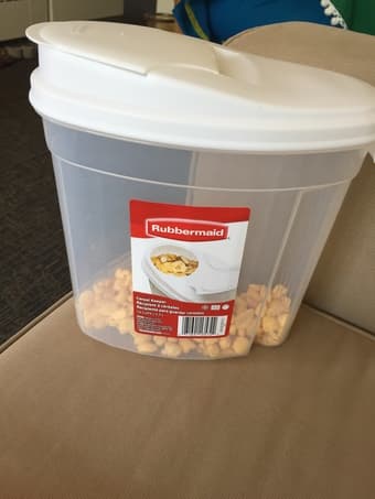 Rubbermaid cereal boxes -$12 for both 1