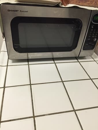 Sharp Microwave & HP printer - both for $50 3
