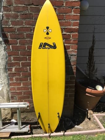 6'6" Insight surfboard, clean, FCS fins included - $350 2