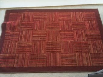 Red Carpet - 5 feet by 3 feet $8 1