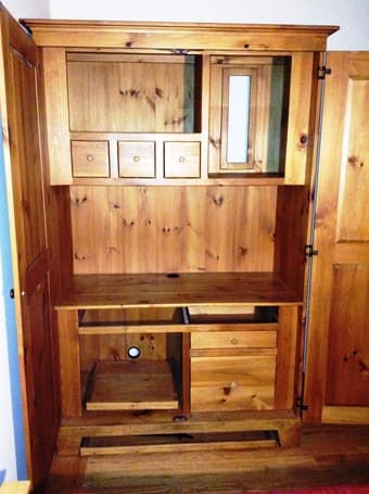 Real Wood Closet/Entertainment Center 2