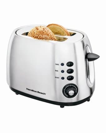 Hamilton Beach 2 Slice toaster - $10 1