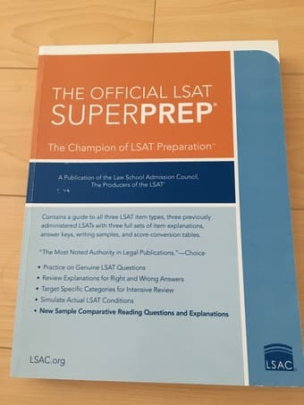 LSAT Test Prep books 3