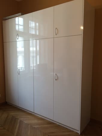 White Carpenter WARDROBES - European Quality 1