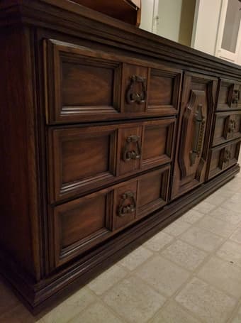 Solid Wood Bedroom set 3