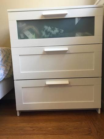 3-drawer chest - $105 (palo alto) 1