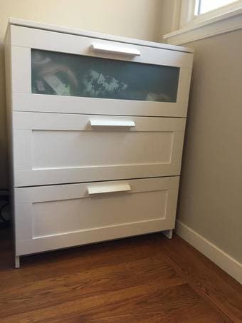 3-drawer chest - $105 (palo alto) 2