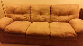 3-seater sofa. Excellent condition. Must go by Monday! $170 OBO 1