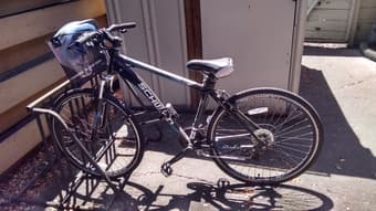 Bike for sale (with helmet, lock, lights, wheel lock, + basket) - $150 1
