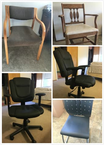 Moving Sale! Chairs, lamps, helmet etc.搬家最后清空 1