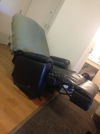Leather Recliner $60 obo 2