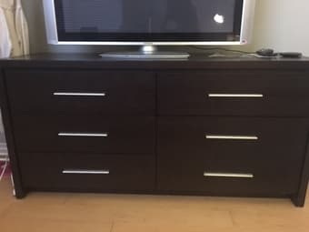 MOVING SALE - ironing board, dining table + chairs, night stands, etc. 3