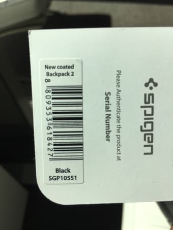 Spigen Coated 2 Black Backpack - $70 2