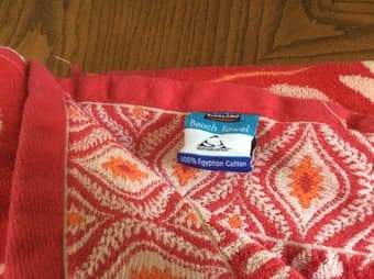 Very colorful beach towel 100% egyptian cotton - $5 3