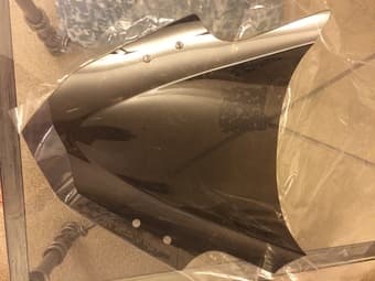 Motorcycle Double Bubble Windscreen for Ninja 300 - $35 1