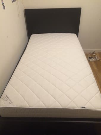Bedframe, Mattress, Table and Chair! 1