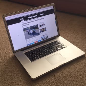 17" MacBook Pro, Quad-Core, 16GB RAM 1