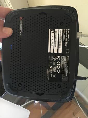 Motorola SURFboard SB6141 Cable Modem + Cisco Linksys router ($50 OBO) 2