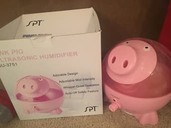 ultrasound pink pig humidifier 1