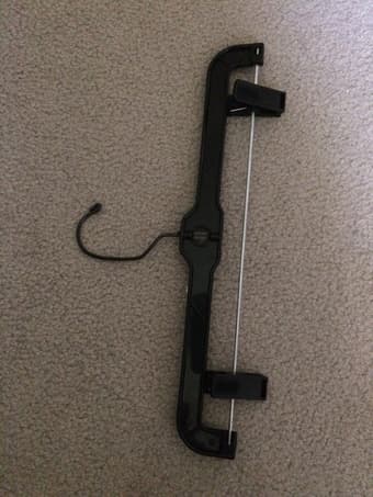 Black Plastic 14" Hangers (Pack of 43) for $25 1