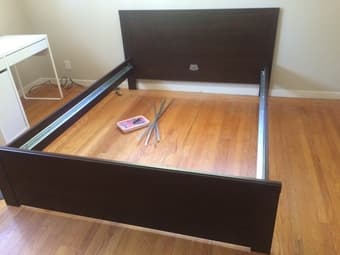 Ikea queen size bed frame 1
