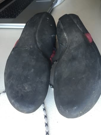 climbing shoes (5.10 dragon) size 8.5 $30 2