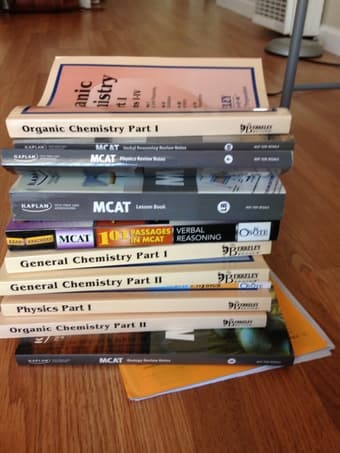 MCAT study materials (kaplan & Berkeley) 1