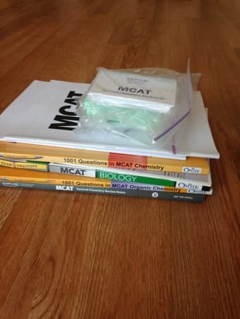 MCAT study materials (kaplan & Berkeley) 2